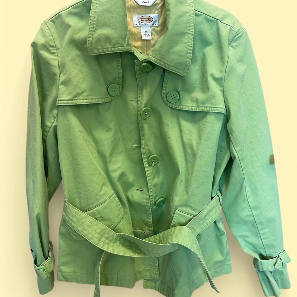 Talbots Light Green Jacket